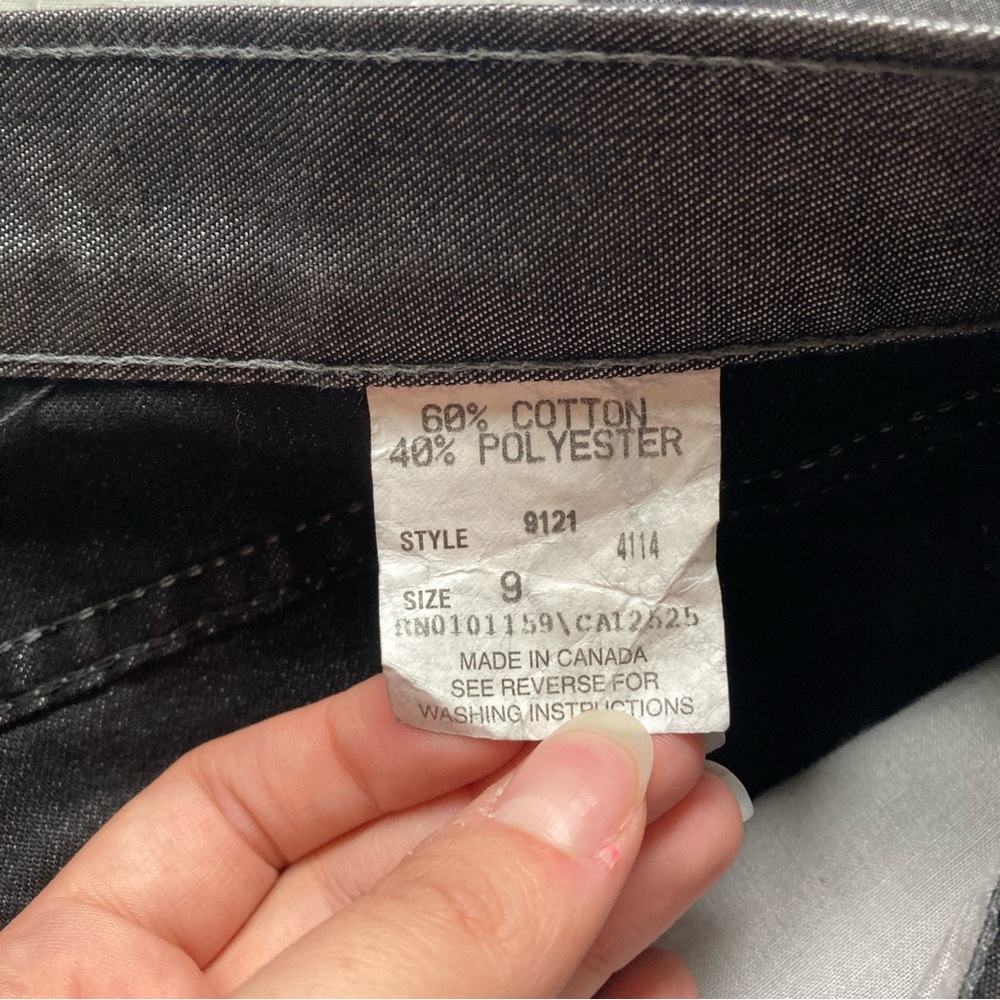 Vintage 90s Silver Flared Pants 🪙 - Picture 7 of 7